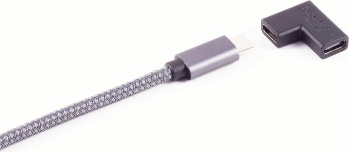 Produktbild Shiverpeaks ®-BASIC-S--Adapter, USB-C Adapter, 3.1, 180° Winkel U-Form, PVC (2 m, USB 3.1)