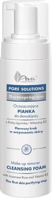 Actual product image Ava Cosmetics PORE SOLUTIONS Makeup Remover Foam 150ml (Foam, 150 ml)