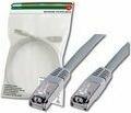 Produktbild Digitus CAT5e SF-UTP Patchk.,0,5m,Grau (SF/UTP, CAT5e, 0.50 m)