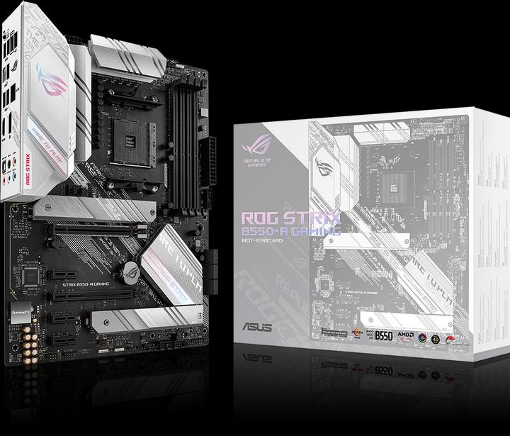Image du produit ASUS ROG STRIX B550-A JEUX (AM4, AMD B550, ATX)