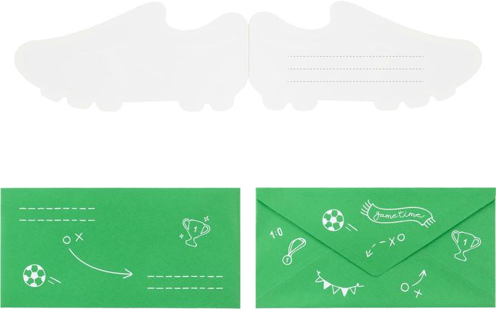 Produktbild Partydeco Einladungen Fussball (6pcs) (6 Stk.)