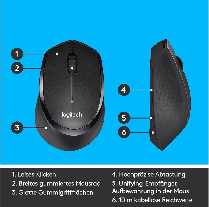 Produktbild Logitech B330 Silent Plus (Kabellos)