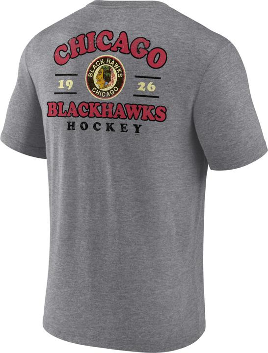 Actual product image IH Triblend T-Shirt Chicago Blackhawks grey (M)