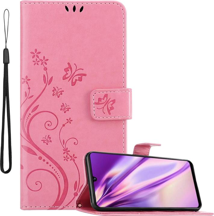 Actual product image Cadorabo Flower Book Cover (Samsung Galaxy M42 5G, Samsung Galaxy A42 5G)