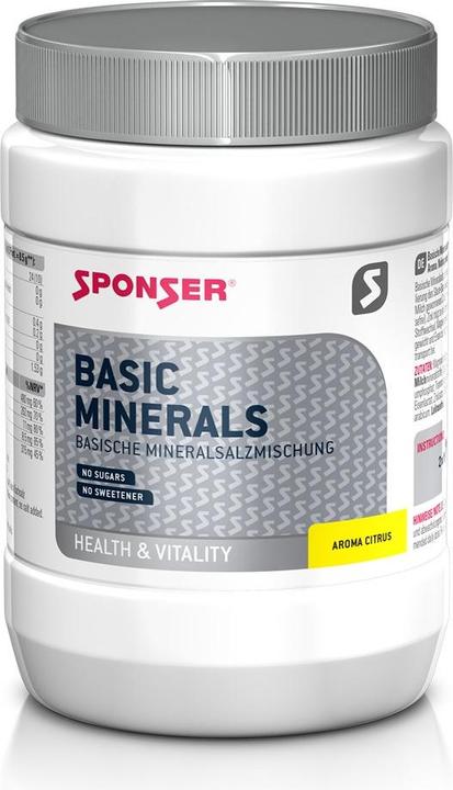 Actual product image Sponser Basic Minerals Powder Citrus (1 Piece, Powder, 400 g)