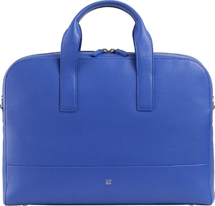 Actual product image Dudubags Berlino - Leather briefcase 16" (16")