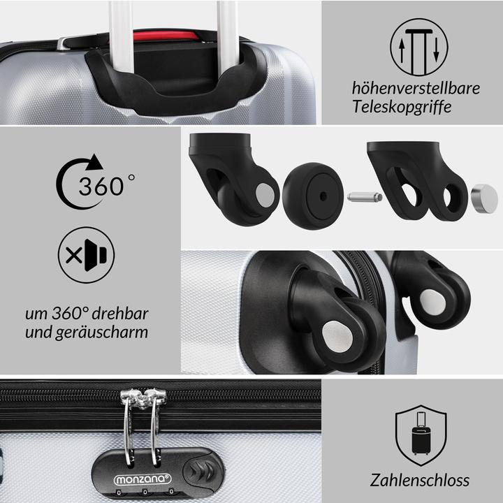 Produktbild Monzana Hartschalenkoffer (62 l, M (50 - 90l))