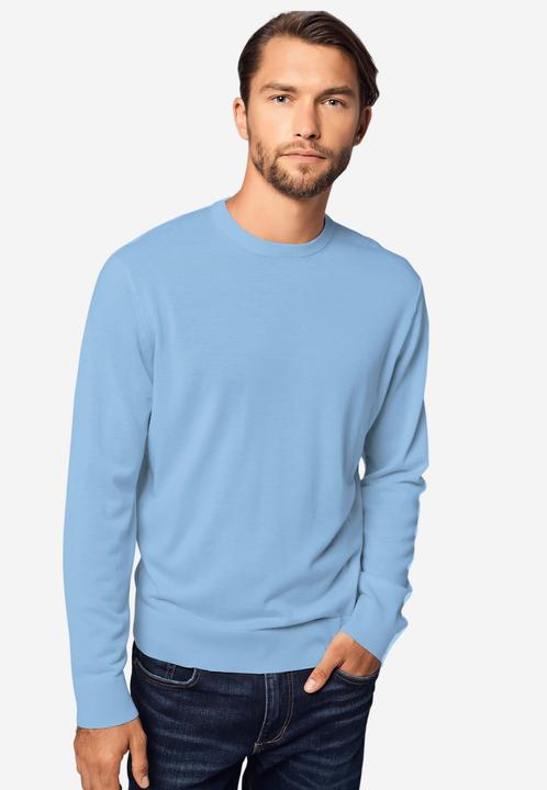 Actual product image Bellemere Pullover Pure Crew Neck Merino-Cashmere Sweater (XL)