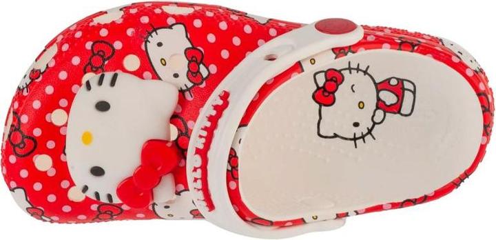 Actual product image Crocs K's HelloKittyRed Classic Clog (32)