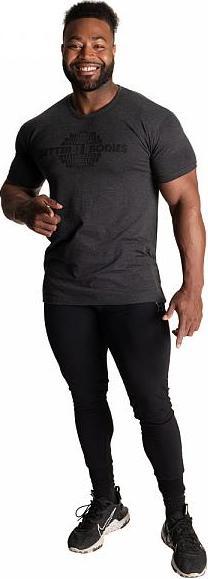 Actual product image Better Bodies Recruit Tee Dark Grey Melange (S)