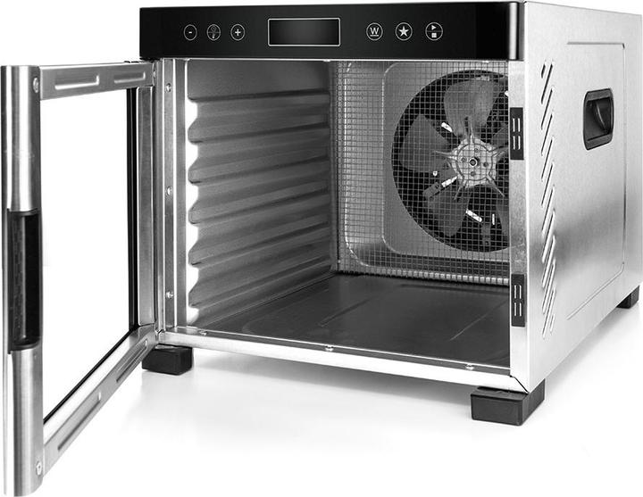 Produktbild Rommelsbacher D?rrautomat DA 950 (edelstahl/schwarz, 600 Watt, D?rrfl?che 30,5cm x 33cm pro Ebene)