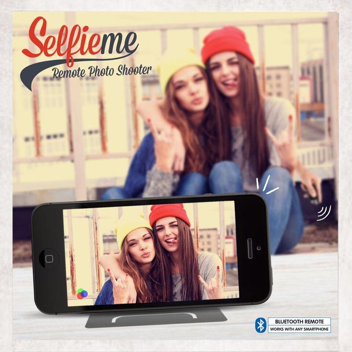 Produktbild Mustard Selfieme Selfie Knopf