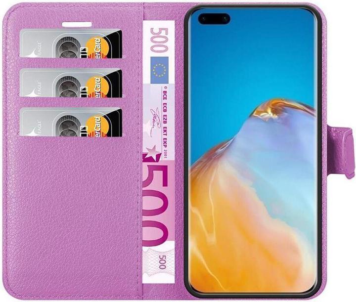 Actual product image Cadorabo Book with stand function cover (Huawei P40 Pro+)
