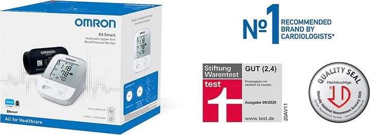 Actual product image Omron X4 (Blood pressure monitor upper arm)