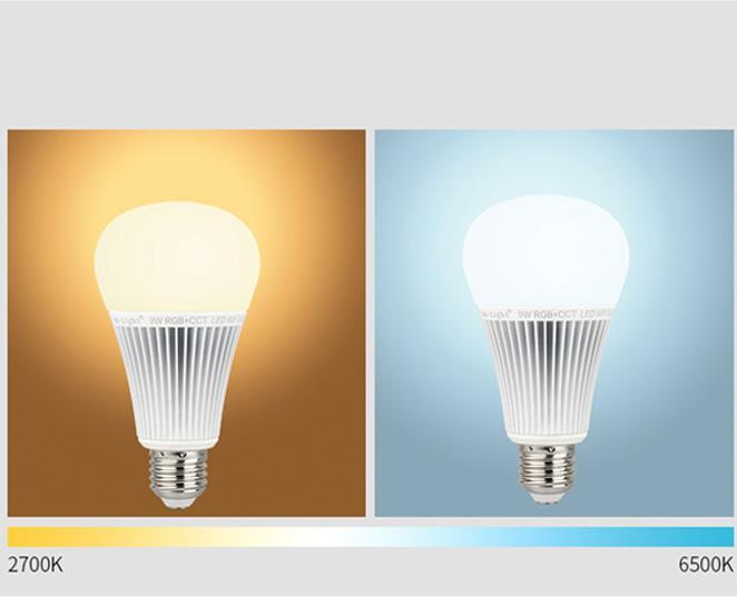 Image du produit iLight E27 LED CCT RGBW (E27, 9 W, 850 lm, 1 x, F)