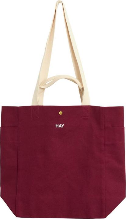 HAY - Everyday Tragetasche Medium (Bordeauxrot)