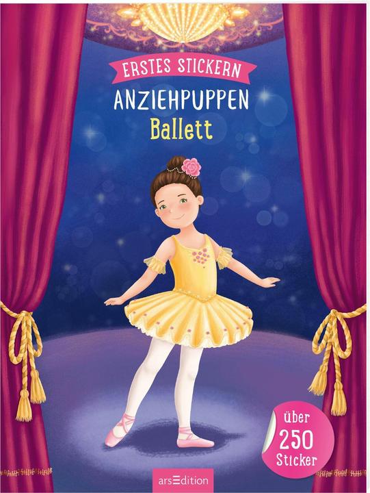 Immagine prodotto Bambole da vestire con il primo adesivo - balletto