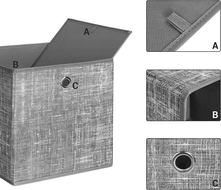 Produktbild Songmics Boxy (30 x 30 x 30 cm, 27 l)