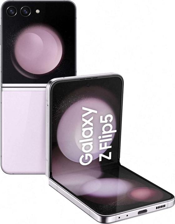 Produktbild Samsung Galaxy Z Flip5 (512 GB, Lavender, 6.70", SIM + eSIM, 12 Mpx, 5G)