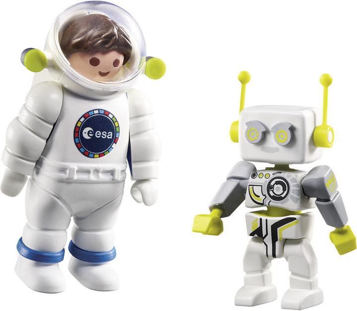 Produktbild Playmobil DuoPack ESA Astronaut und ROBert (70991, Playmobil Space)