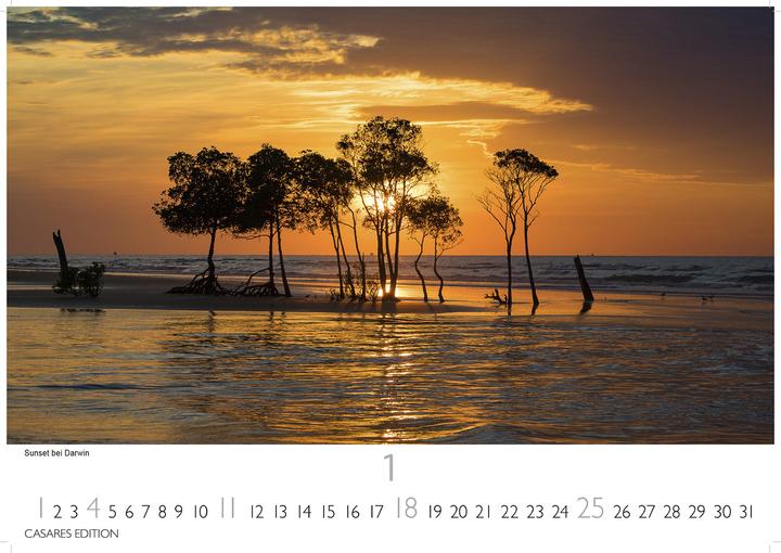 Produktbild Australien 2026 L 35x50cm (35 x 50 cm, Deutsch)