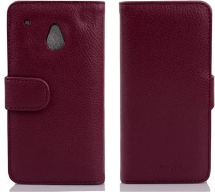 Productafbeelding Cadorabo Boek met structuur omslag (HTC One Mini)