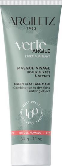 Argiletz Gesichtsmaske aus grüner Tonerde - fettende Haut (30 ml)