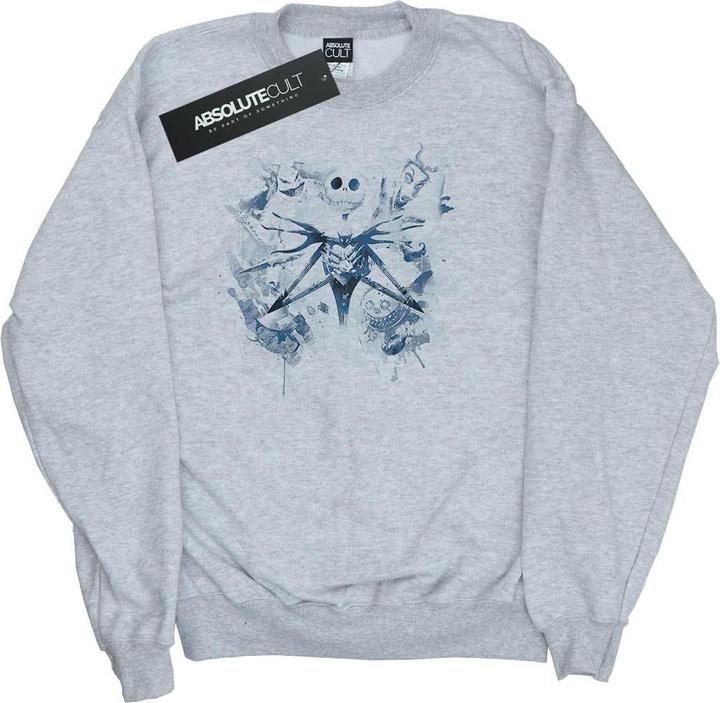 Disney Nightmare Before Christmas Paint Spray Carers Sweatshirt Mädchen