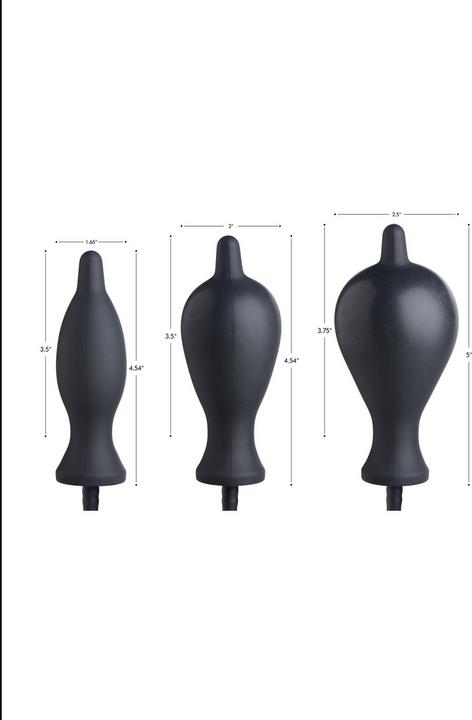 Immagine prodotto Master Series Spina gonfiabile in silicone Dark Inflator