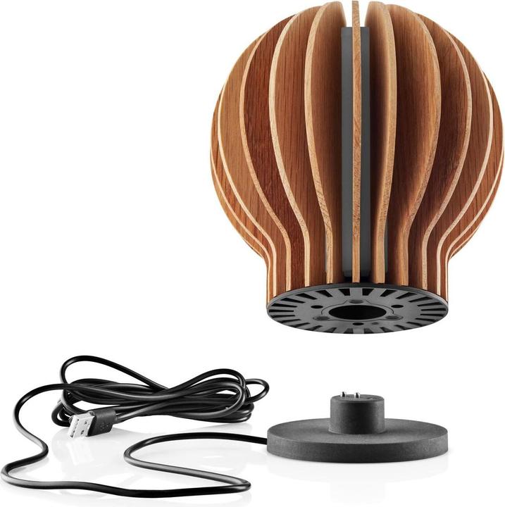 Actual product image Eva Solo Radiant Round Table Lamp, 15 cm, Brown (135.75 lm)