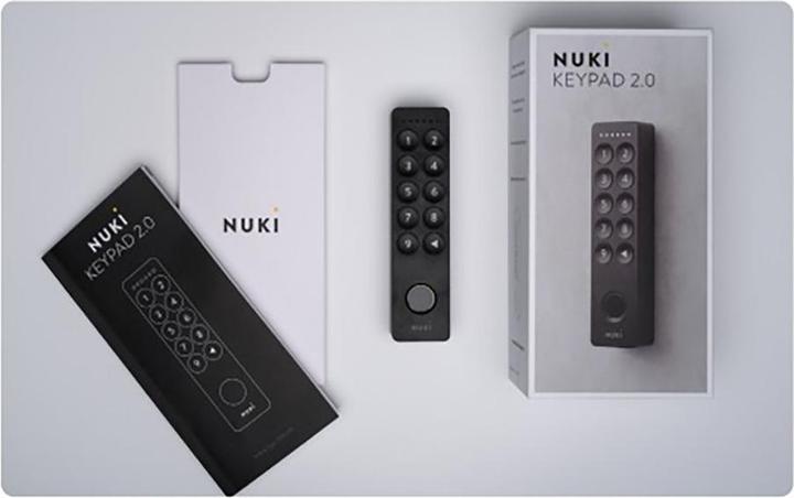 Image du produit Nuki Clavier de commande 2.0 (Empreinte digitale, Combinaison électronique de chiffres)