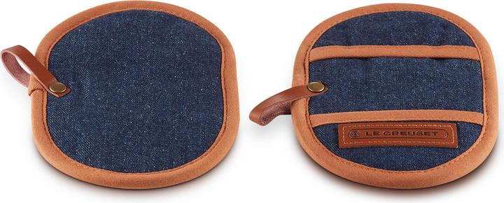 Produktbild Le Creuset Topf-Griffschutz 2er Set (100% Baumwolle, Canvas, Frottée)