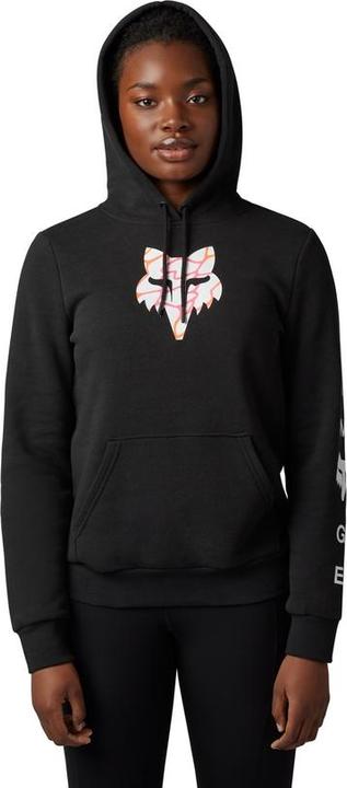 Fox Hoody 23 Ryvr Po Flc Blk L (L)