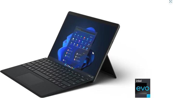 Produktbild Microsoft Surface Pro 8 (13", Intel Core i7-1185G7, 16 GB, 512 GB, Ohne Tastaturlayout)