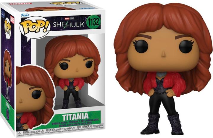 Actual product image Funko POP! Disney+ TV Marvel She-Hulk : Titania (1132)