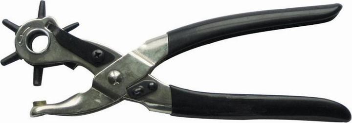 Actual product image Ironside 128001 Revolving punch pliers 220mm 2-5mm, KS handles (220 mm)