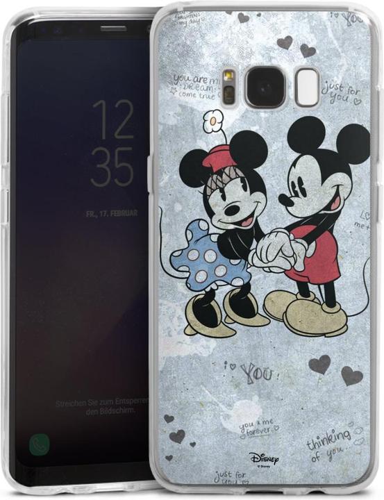Produktbild DeinDesign Silikon Hülle für Samsung Galaxy S8 Handyhülle Case Smartphone Schutzhülle Disney Mickey & Minnie (Samsung Galaxy S8)
