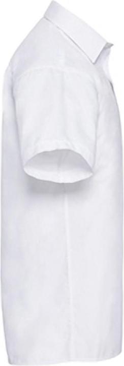 Produktbild Russell Collection Poplin Bluse Kurzarm pflegeleicht (3XL)