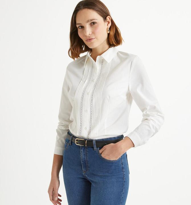 Produktbild Anne Weyburn Hemdbluse mit langen Ärmeln (38)
