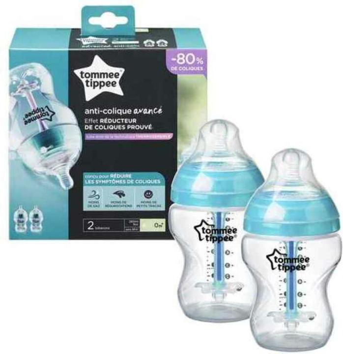 Image du produit Tommee Tippee 225252 2 X 260 ML BOUTEILLE. A/COL ADVANCED (260 ml)