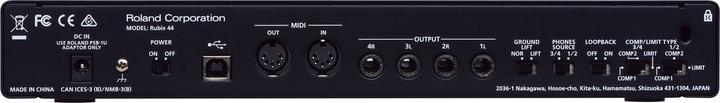 Actual product image Roland Rubix 44 (USB)