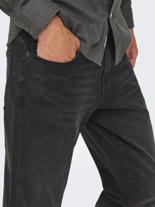 Actual product image Only & Sons Regular fit Medium waist jeans Slim fit jeans (W33/L34)