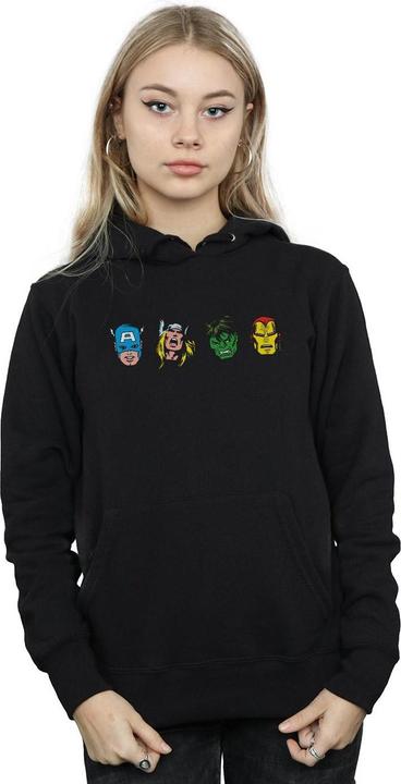 Avengers Comic Heads Kapuzenpullover (S)