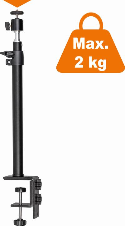 Produktbild Walimex Table Top Lampenstativ 35-65 (65 cm, 2 kg)