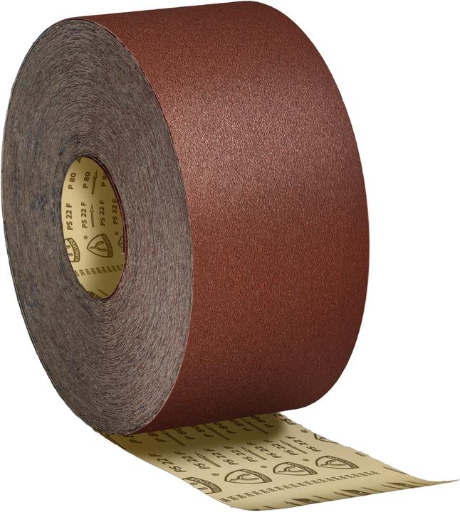 Productafbeelding Klingspor Schuurpapierrol PS 22 F ACT 115 mm korrel 60 voor hout/verf korund (60)