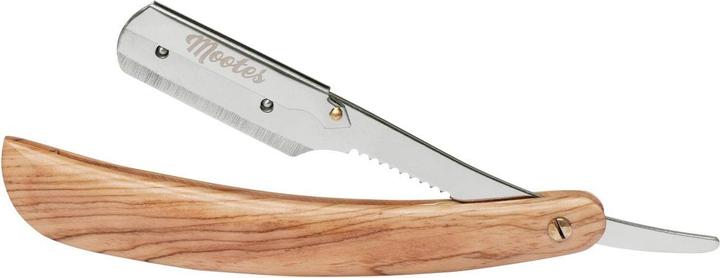 Mootes Rasiermesser mit Wechselklingen Olivenholz