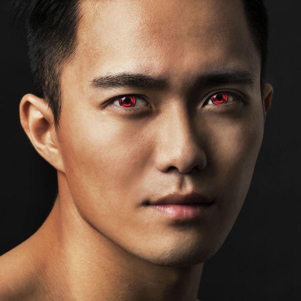 Produktbild Aricona Kontaktlinsen Korea Kakashis Mangekyou Sharigan