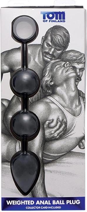 Actual product image Tom of Finland Weighted Anal Ball Beads