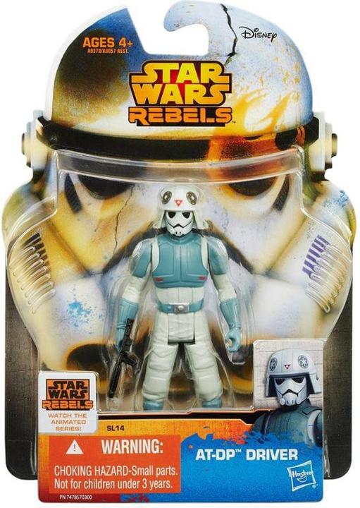 Actual product image Hasbro Star Wars Rebels 2014 Saga Legends AT-DP Driver Action Figure SL14