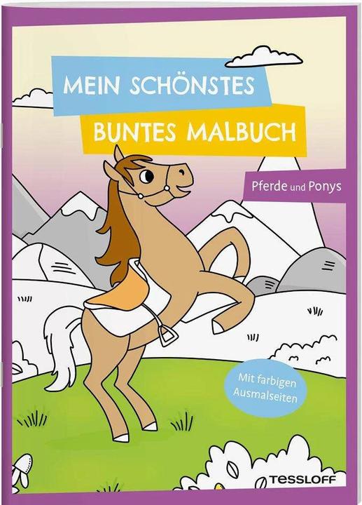 Immagine prodotto Tessloff Il mio libro da colorare più bello. Cavalli e pony